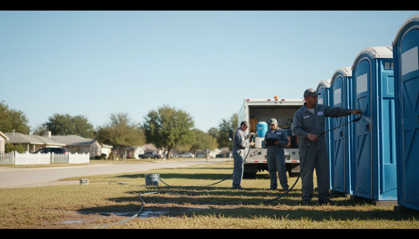 Long-Term Portable Toilet Rental in Wadley, GA near me